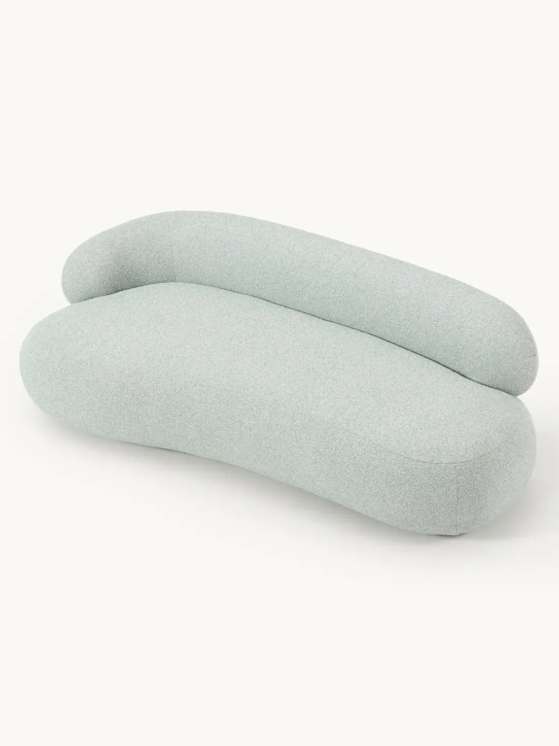 Sofá en tejido bouclé Alba (3 plazas)