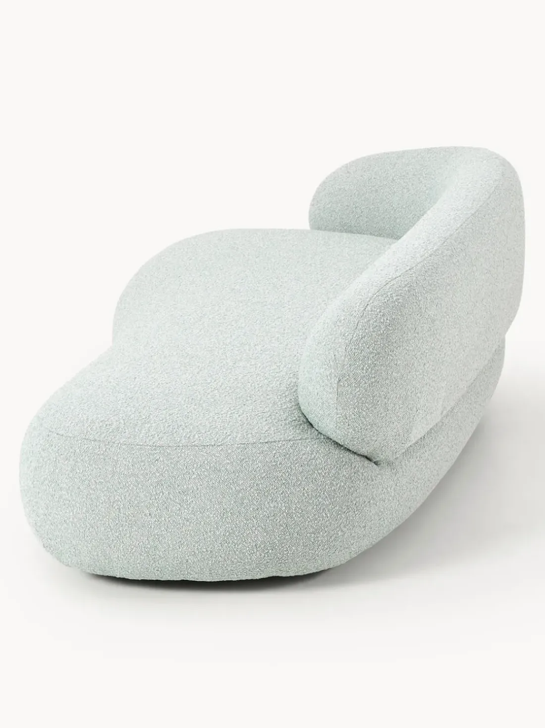 Sofá en tejido bouclé Alba (3 plazas)