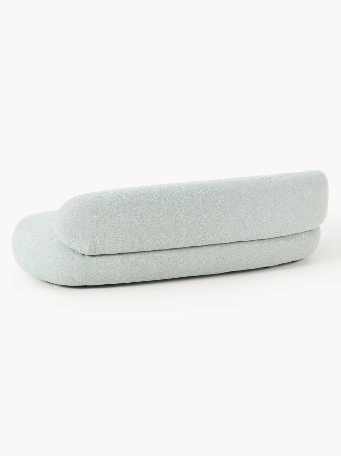 Sofá en tejido bouclé Alba (3 plazas)