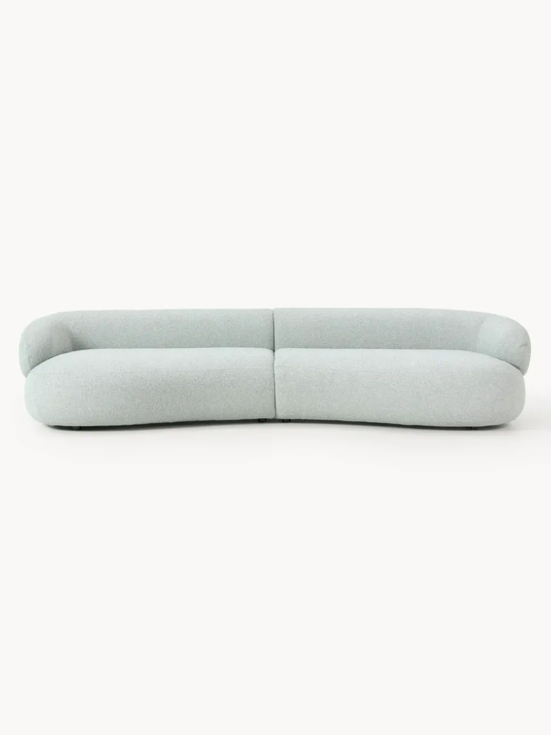 Sofá en tejido bouclé Alba (4 plazas)
