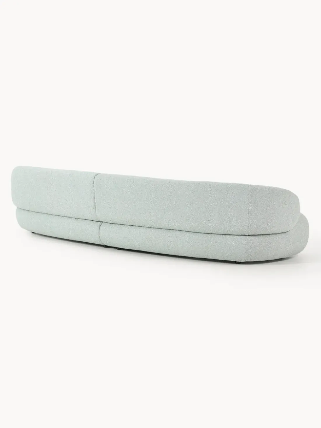 Sofá en tejido bouclé Alba (4 plazas)
