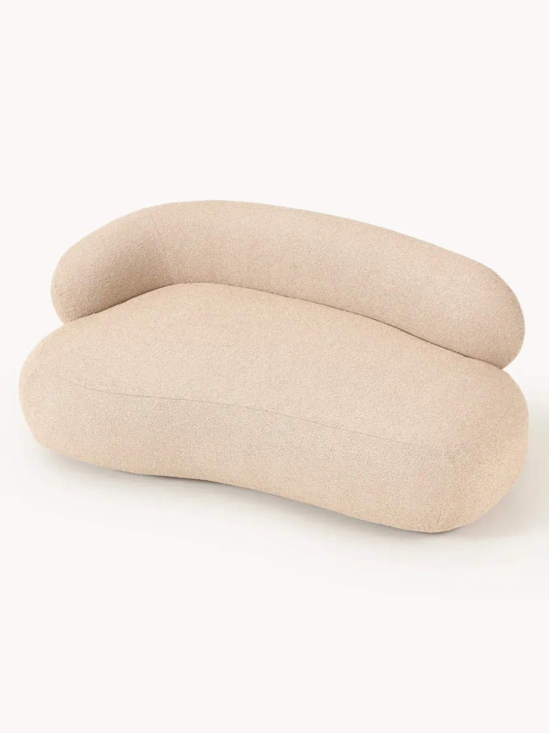 Sofá en tejido bouclé Alba (2 plazas)