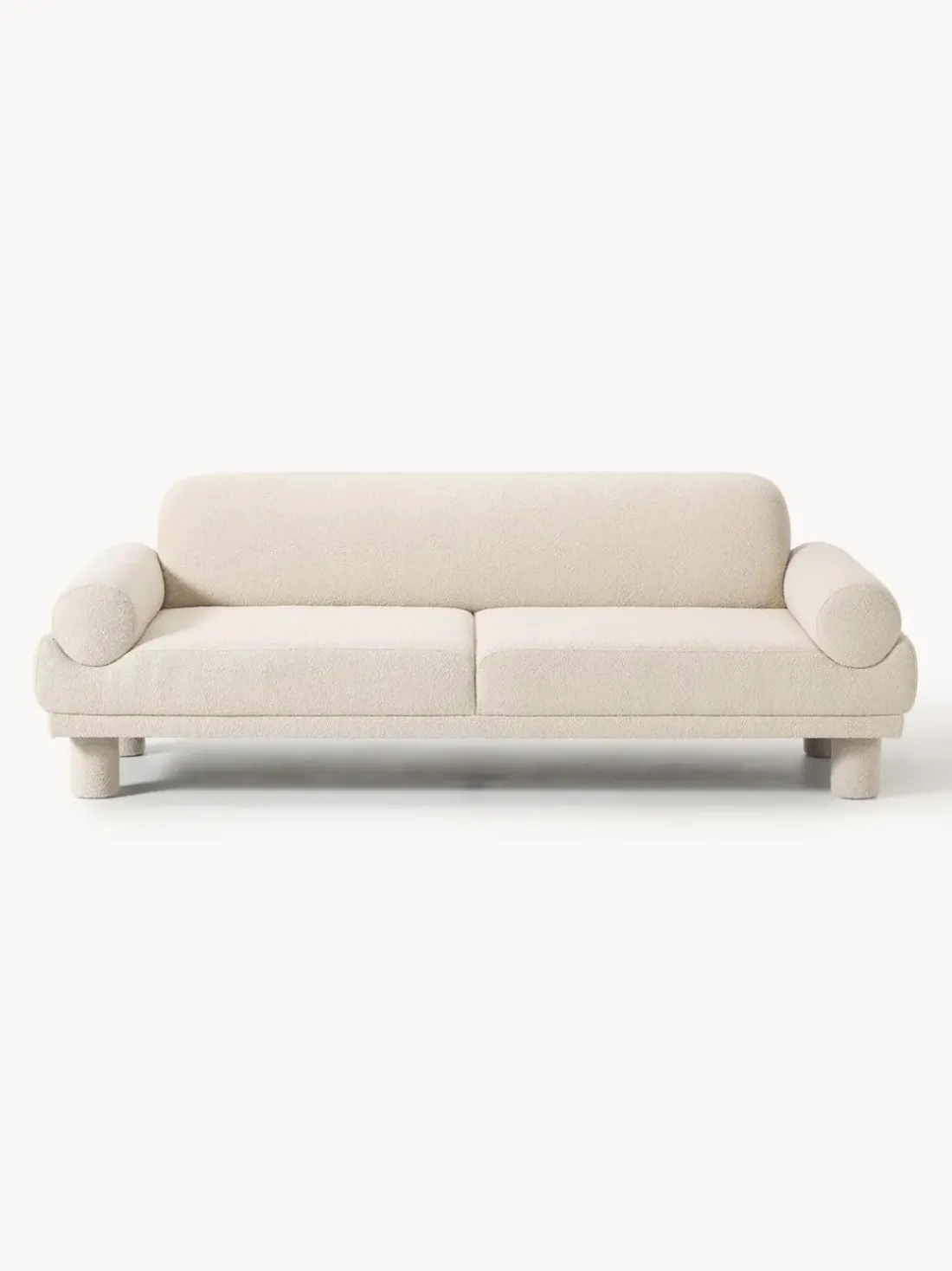 Sofá en tejido bouclé Lilo (3 plazas)