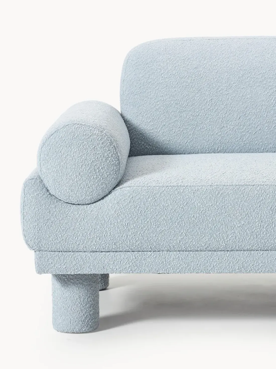 Sofá en tejido bouclé Lilo (2 plazas)