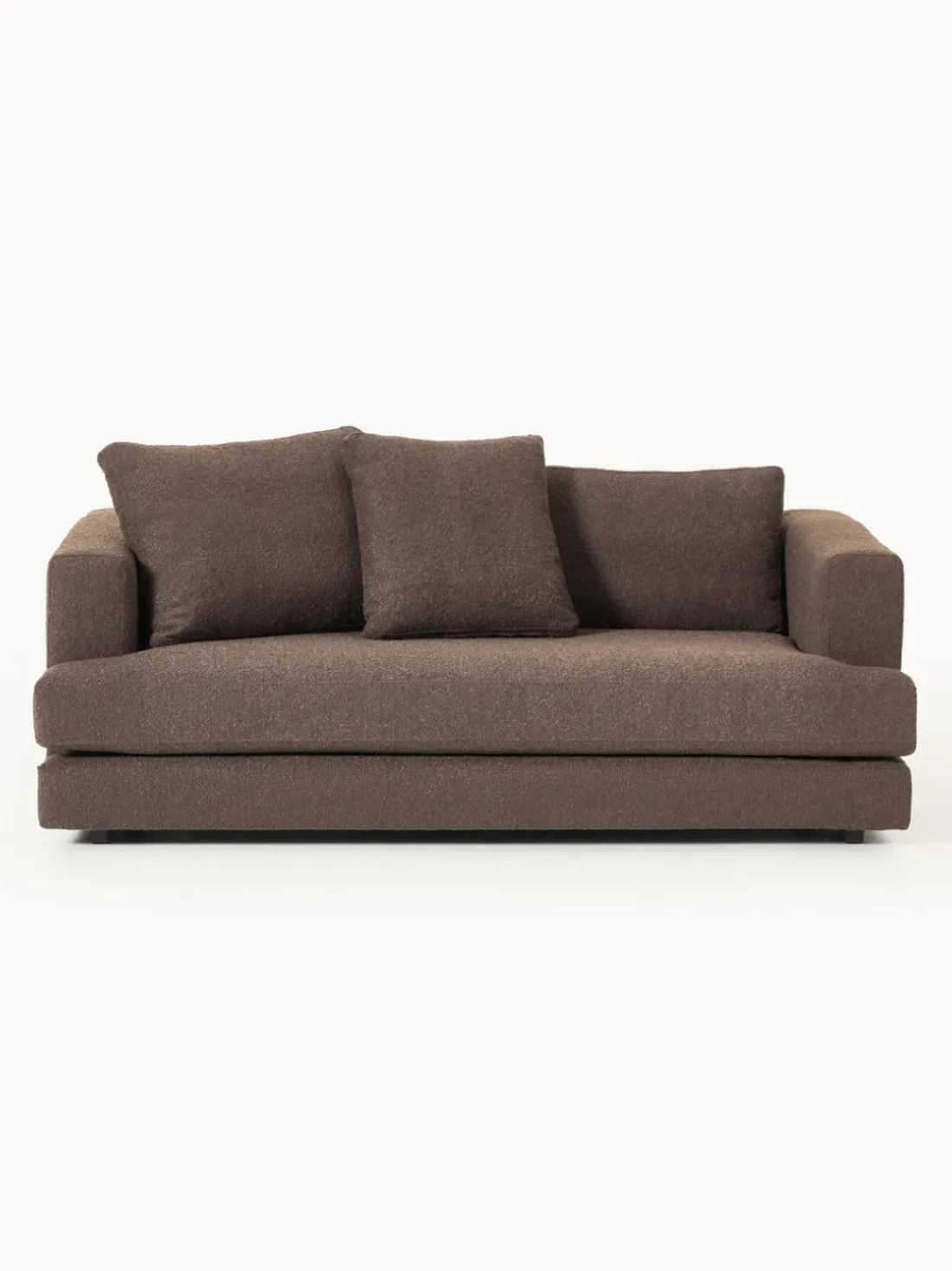 Sofá en tejido bouclé Tribeca (2 plazas)