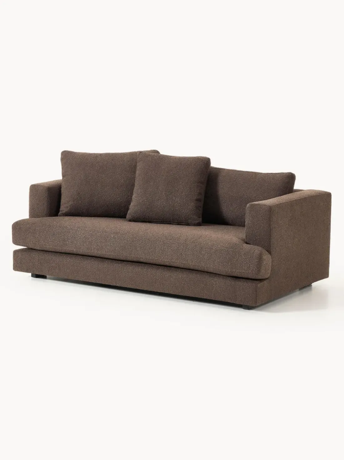 Sofá en tejido bouclé Tribeca (2 plazas)