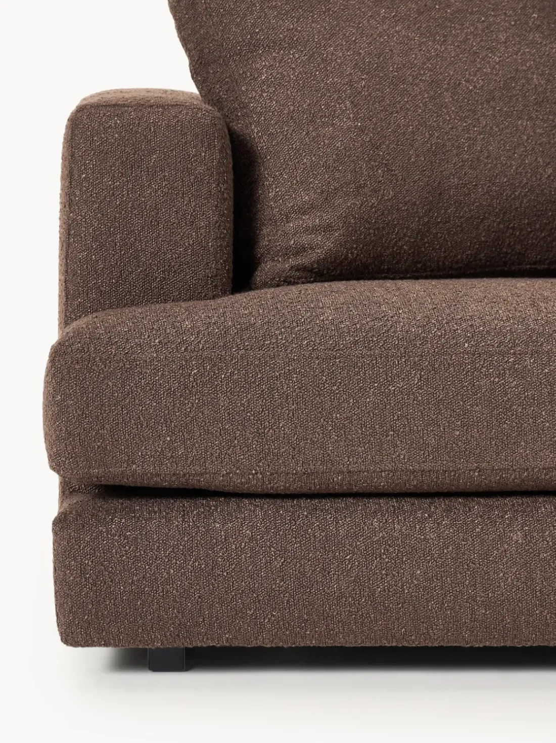 Sofá en tejido bouclé Tribeca (2 plazas)