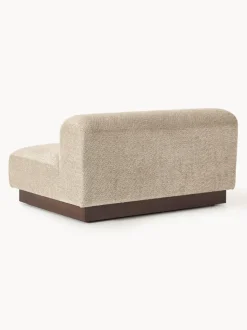 Sofá modular de borreguillo bouclé Natalie (2 plazas)