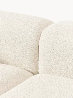 Sofá modular de borreguillo bouclé Natalie (3 plazas)