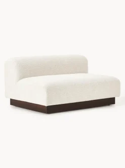 Sofá modular de borreguillo bouclé Natalie (2 plazas)