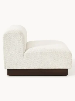 Sofá modular de borreguillo bouclé Natalie (2 plazas)