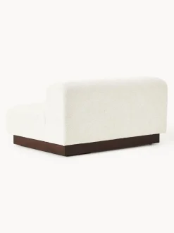 Sofá modular de borreguillo bouclé Natalie (2 plazas)