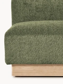 Sofá modular de borreguillo bouclé Natalie (2 plazas)