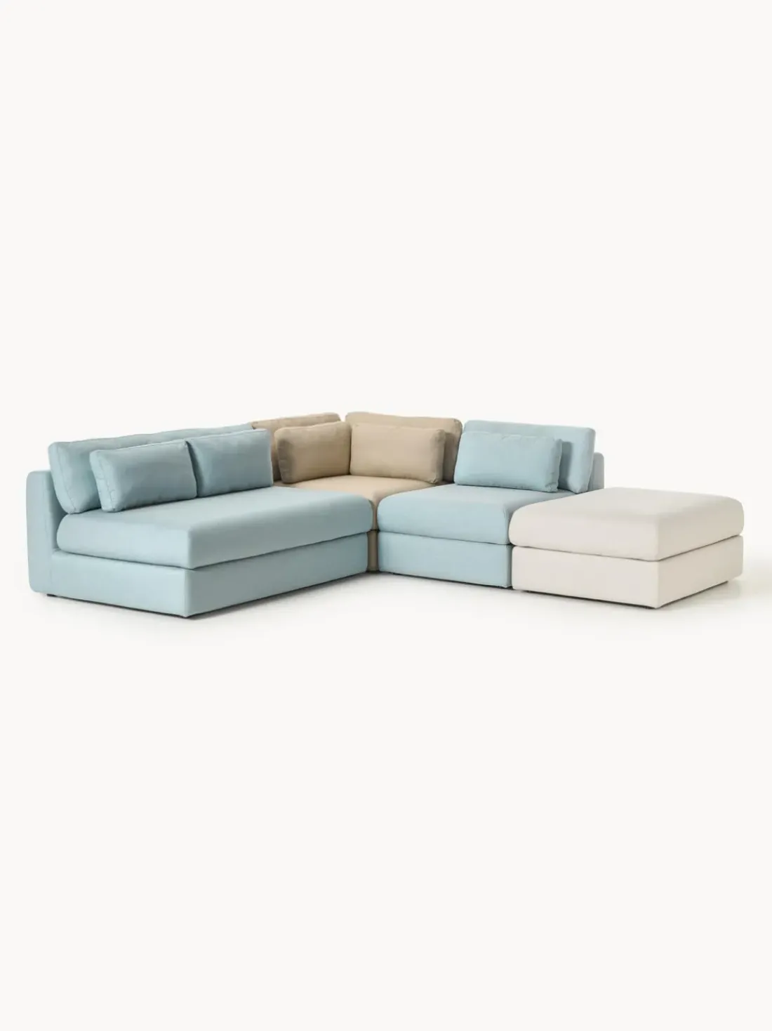 Sofá modular de jardín Rabea (2 plazas)