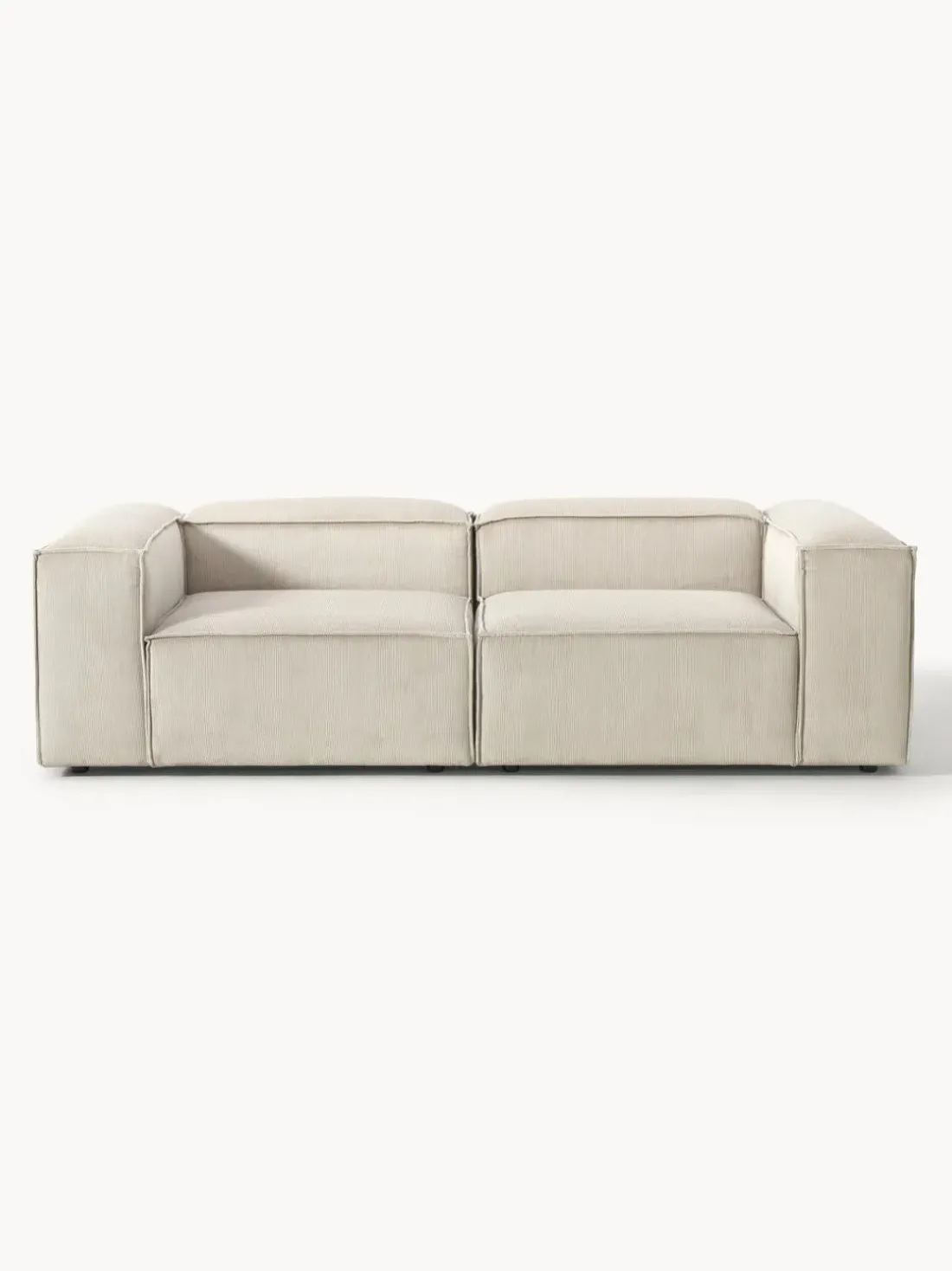 Sofá modular de pana Lennon (3 plazas)