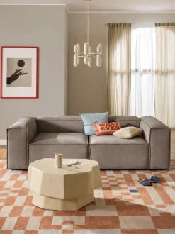 Sofá modular de pana Lennon (3 plazas)