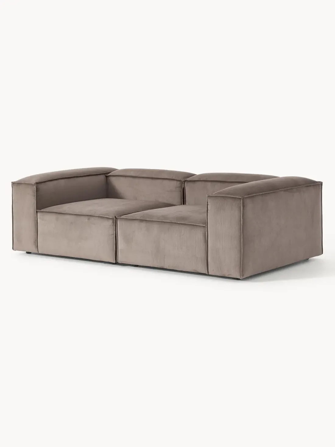 Sofá modular de pana Lennon (3 plazas)