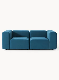 Sofá modular de terciopelo Lena (3 plazas)