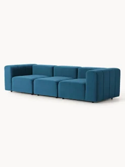 Sofá modular de terciopelo Lena (4 plazas)