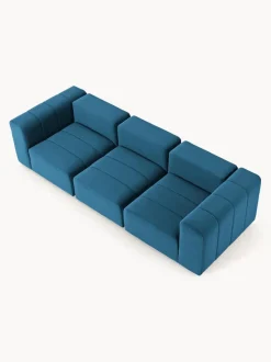 Sofá modular de terciopelo Lena (4 plazas)