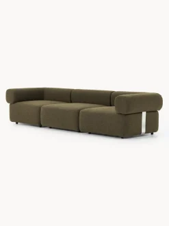 Sofá modular en tejido bouclé Anton (4 plazas)