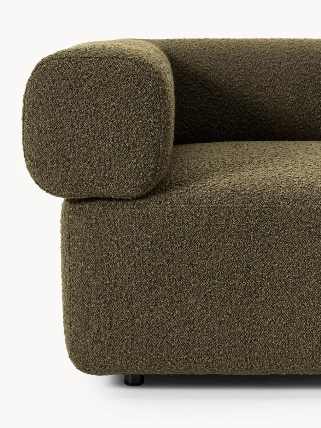 Sofá modular en tejido bouclé Anton (3 plazas)