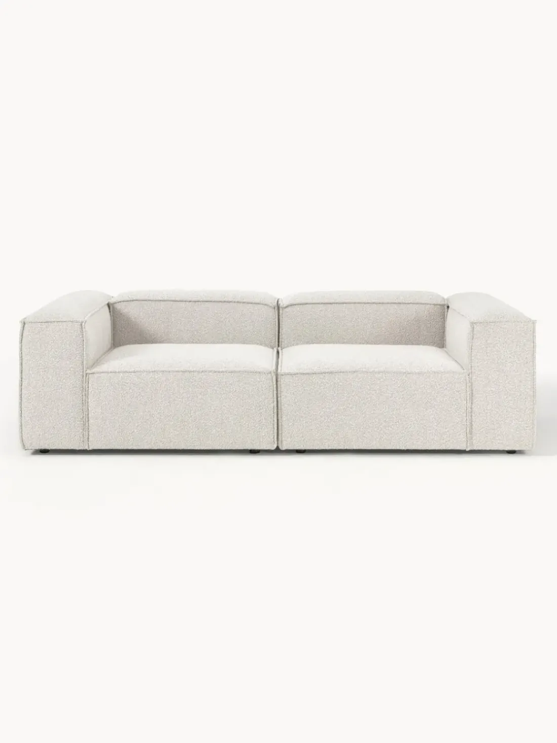 Sofá modular en tejido bouclé Lennon (3 plazas)