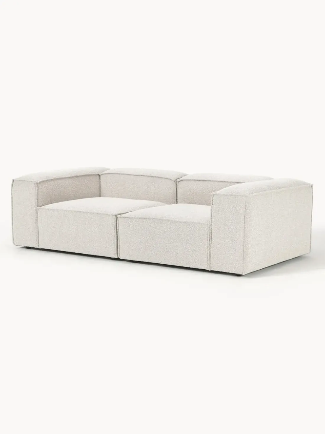 Sofá modular en tejido bouclé Lennon (3 plazas)