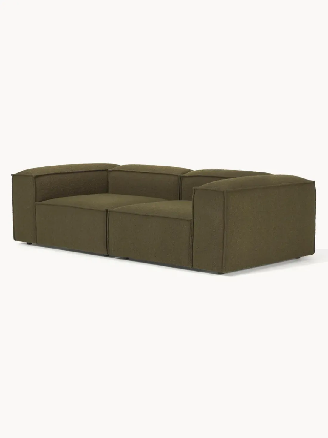 Sofá modular en tejido bouclé Lennon (3 plazas)