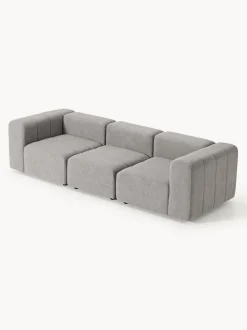 Sofá modular en tejido bouclé Lena (4 plazas)