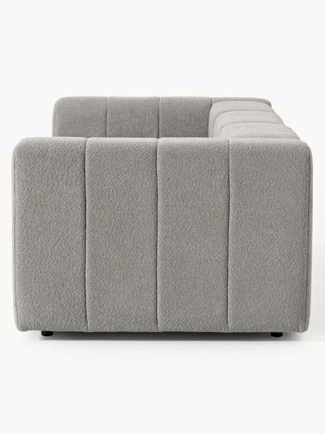 Sofá modular en tejido bouclé Lena (4 plazas)