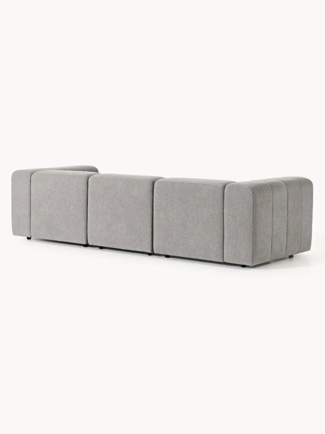 Sofá modular en tejido bouclé Lena (4 plazas)