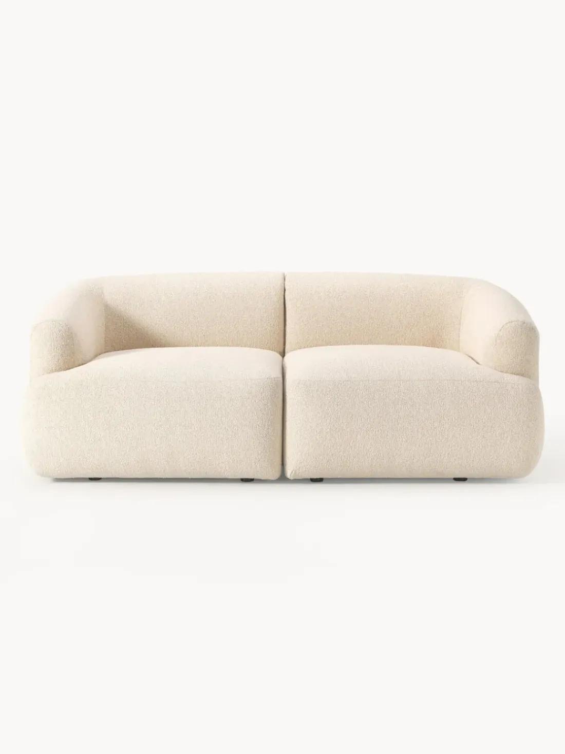 Sofá modular en tejido bouclé Sofia (2 plazas)