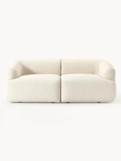 Sofá modular en tejido bouclé Sofia (2 plazas)