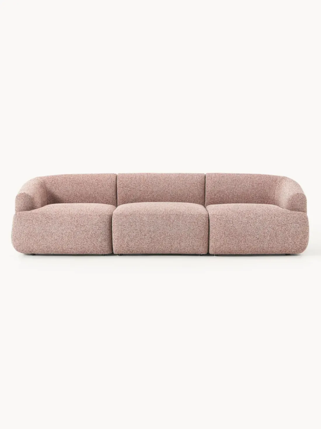 Sofá modular en tejido bouclé Sofia (3 plazas)