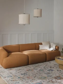 Sofá modular en tejido bouclé Sofia (3 plazas)