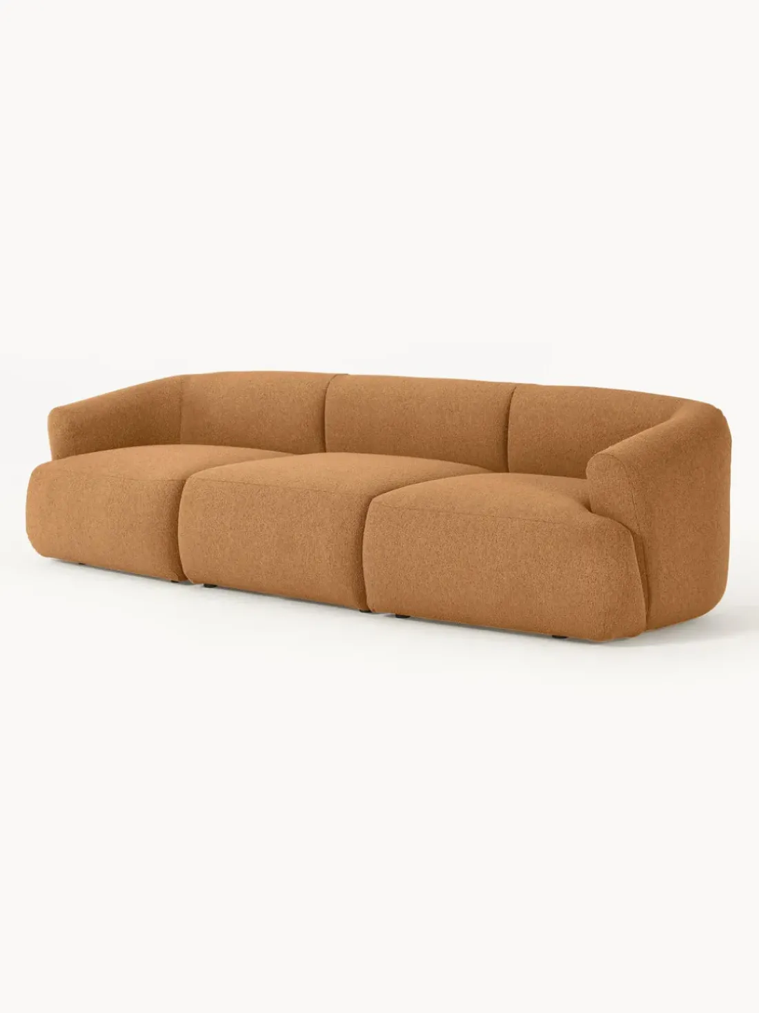 Sofá modular en tejido bouclé Sofia (3 plazas)