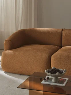 Sofá modular en tejido bouclé Sofia (3 plazas)