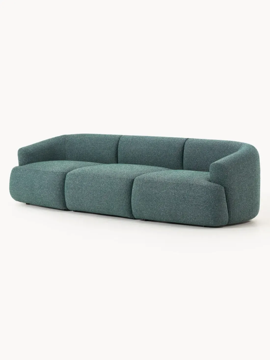 Sofá modular en tejido bouclé Sofia (3 plazas)