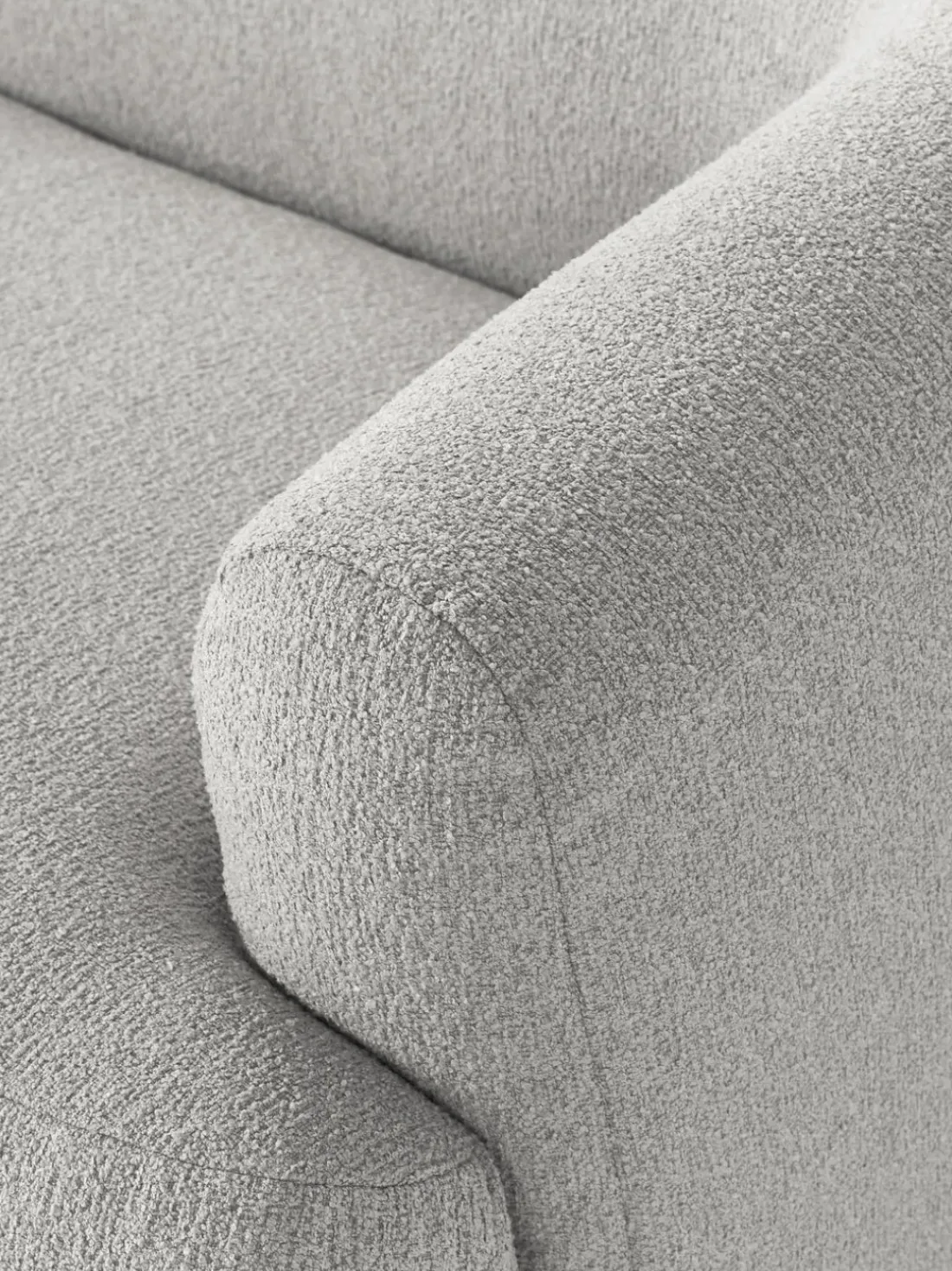 Sofá modular en tejido bouclé Sofia (2 plazas)