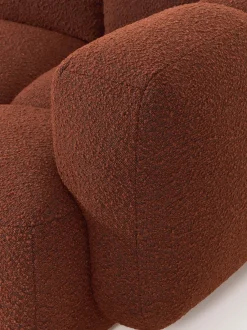 Sofá modular en tejido bouclé Tayla (3 plazas)