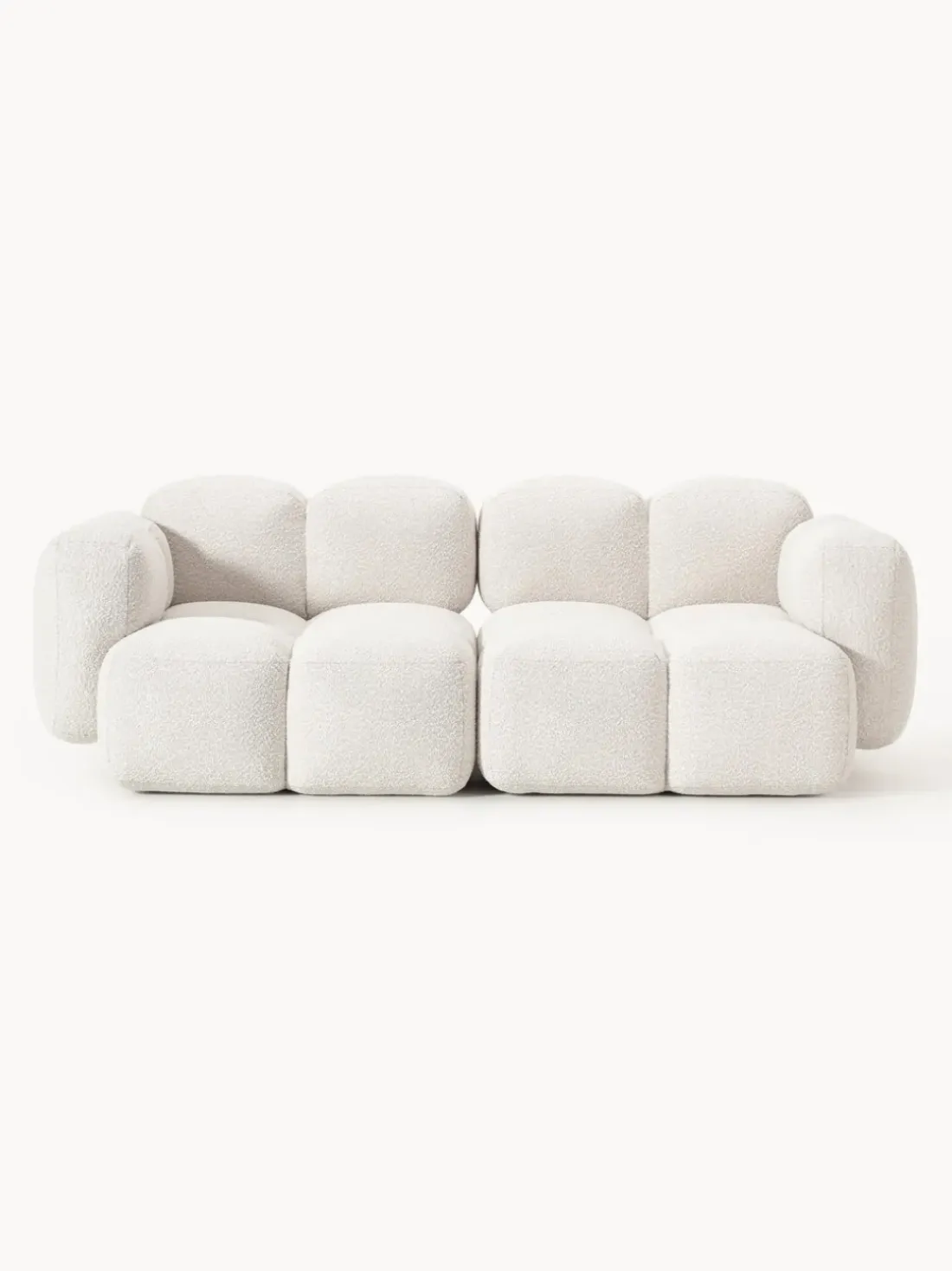 Sofá modular en tejido bouclé Tayla (3 plazas)