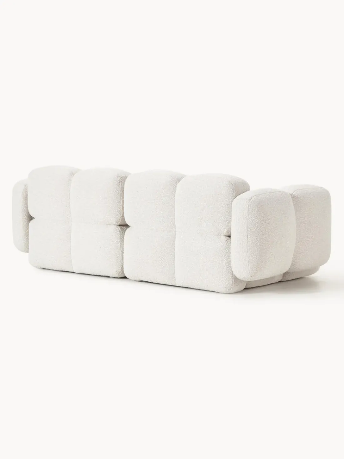 Sofá modular en tejido bouclé Tayla (3 plazas)