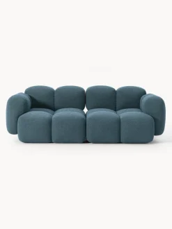 Sofá modular en tejido bouclé Tayla (3 plazas)