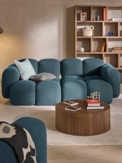 Sofá modular en tejido bouclé Tayla (3 plazas)
