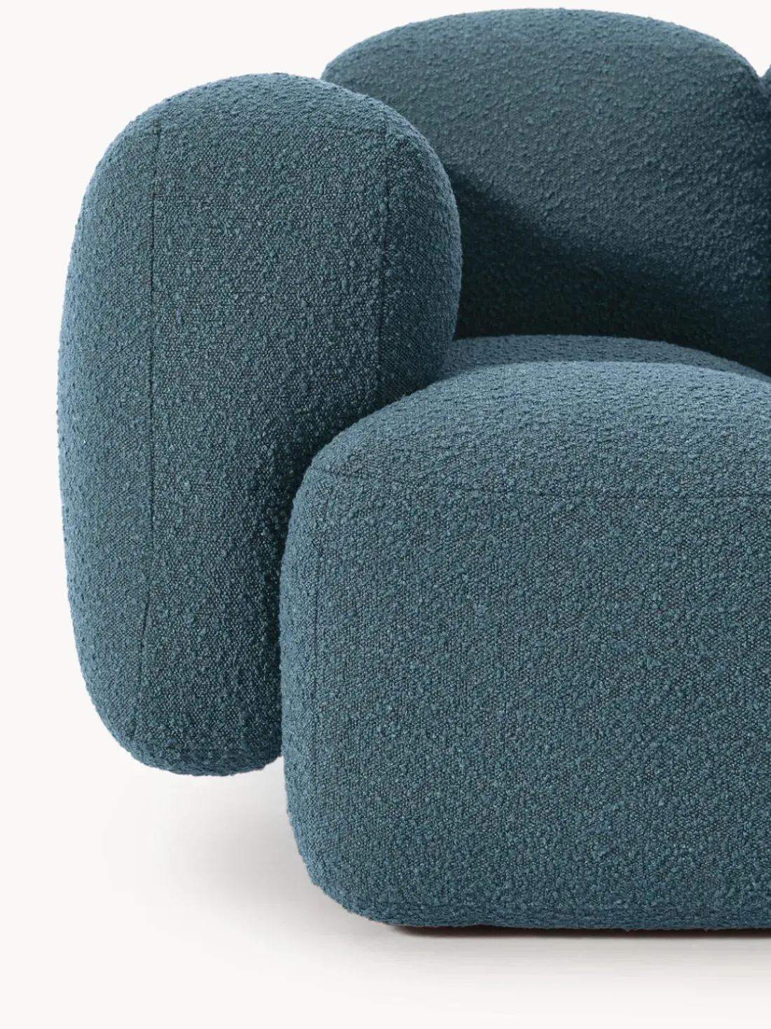 Sofá modular en tejido bouclé Tayla (3 plazas)