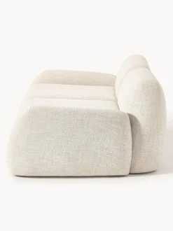 Sofá modular en tejido bouclé Wolke (3 plazas)