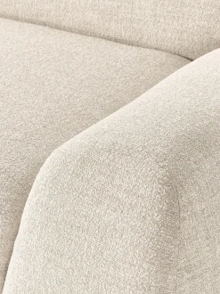 Sofá modular en tejido bouclé Wolke (3 plazas)