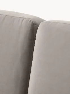 Sofá rinconera de terciopelo Fluente