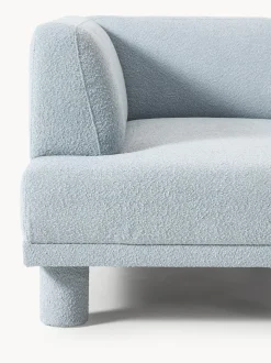 Sofá rinconera en tejido bouclé Lilo